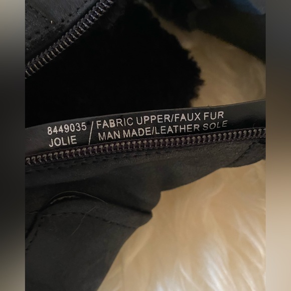 CROWN VINTAGE Black Suede Ankle Boots - Picture 8 of 10